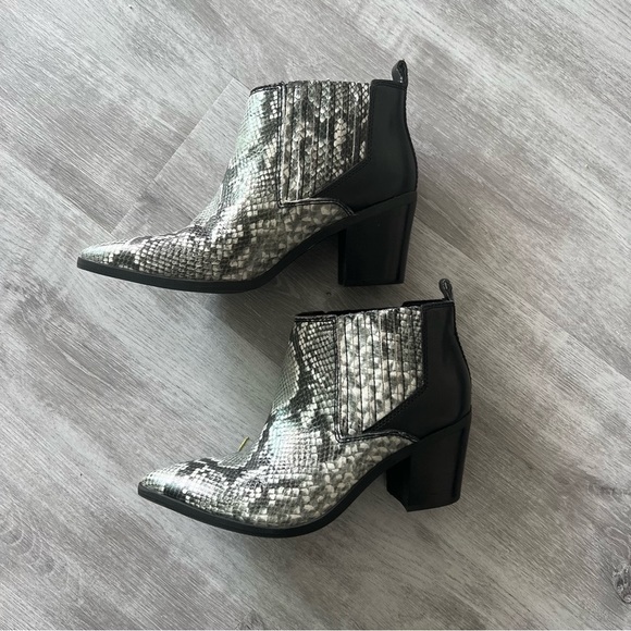 Marc Fisher Shoes - Marc Fisher snake skin ankle boots